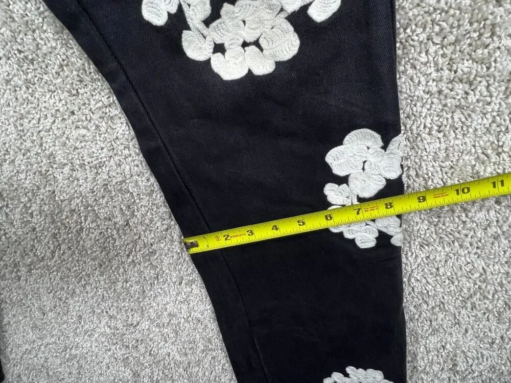 Black Denim Tears 32X32 Levi’s Cotton Wreath Jean